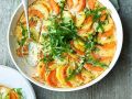 Süßkartoffelauflauf mit Rucola Rezept