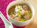 Suppe mit Reis und Hackbällchen Rezept