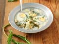 Suppe mit Sauerampfer, Kartoffel und Ei Rezept