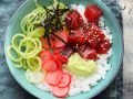 Sushi-Bowl mit Thunfisch und Radieschen Rezept