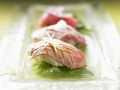 Sushi mit gebratenem Thunfisch Rezept