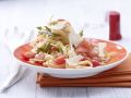 Tagliatelle und marinierter Lachs Rezept