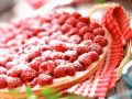 Tarte mit Himbeeren und Quarkfüllung Rezept