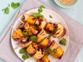 Teriyaki-Champignon-Spieße mit Ananas Rezept