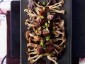 Teriyaki-Rindfleisch mit Pilzen Rezept