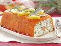 Terrine mit geräuchertem Lachs und Kräuterfrischkäse Rezept