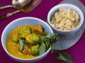 Thai-Curry mit Rosenkohl und Kastanien Rezept