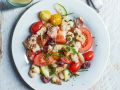 Thunfischsalat mit Tomaten, Bohnen und Oliven Rezept