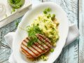 Thunfischsteak mit Avocado-Kartoffelbrei Rezept