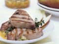Thunfischsteak mit Salsa aus Birne Rezept