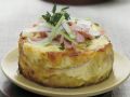 Timbale mit Schinken, Bier und Zwiebeln Rezept