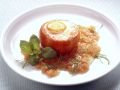 Tomate mit Ei gebacken Rezept