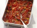 Tomaten mit Knoblauch im Ofen gebacken Rezept