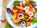 Tomaten-Pfirsich-Salat Rezept