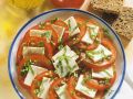 Tomatensalat mit Käse Rezept