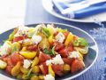 Tomatensalat mit Schafskäse und Basilikum Rezept