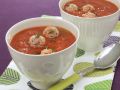 Tomatensuppe mit Hackbällchen Rezept