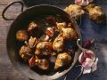 Topinambur mit Knoblauch aus der Pfanne Rezept
