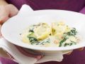 Tortellini mit Spinat-Sahnesoße Rezept
