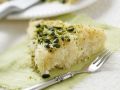 Türkischer Engelshaar-Kuchen mit Pistazien und Frischkäse Rezept