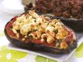 Überbackene Aubergine mit Feta Rezept