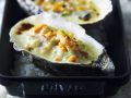 Überbackene Austern mit Käse Rezept