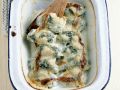 Überbackene Mangold-Käse-Nockerl Rezept