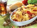 Überbackene Pasta mit Champignons Rezept