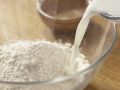Überbackene Spinatröllchen Zubereitung Schritt 1 Überbackene Spinatröllchen Zubereitung Schritt 1