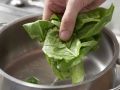 Überbackene Spinatröllchen Zubereitung Schritt 2 Überbackene Spinatröllchen Zubereitung Schritt 2