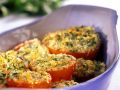 Überbackene Tomaten mit Kräuterbröseln Rezept
