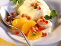 Vanillepudding mit Obstsalat Rezept
