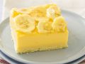 Vanillepuddingkuchen mit Banane Rezept