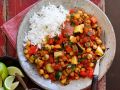 Veganes Linsen-Chili mit Reis Rezept