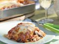 Vegetarische Lasagne mit Pilzen, Auberginen, Paprika und Ricotta Rezept