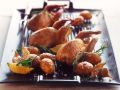 Wachteln mit Rosmarin und Kartoffeln aus dem Ofen Rezept