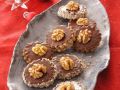 Walnuss-Schoko-Taler mit Marmeladenfüllung Rezept