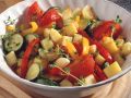 Warmer Kartoffel-Gemüse-Salat Rezept
