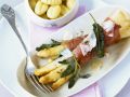 Weißer Spargel im Saltimbocca-Stil Rezept