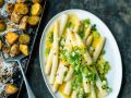 Weißer Spargel mit Maracuja-Dressing und Currykartoffeln Rezept