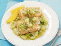 Wildlachs mit Lauch Rezept