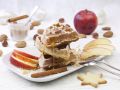 Winterliche Waffeln mit Zimt und Apfel Rezept