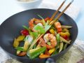 Wokgemüse mit Shrimps Rezept
