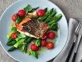 Wolfsbarsch mit Spargel Rezept