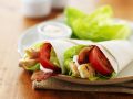 Wraps mit Hähnchen und Tomaten Rezept