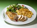 Würzige Hähnchenbrust mit Bratkartoffeln Rezept