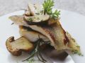 Zander mit Steinpilzen auf italienische Art Rezept