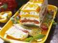 Ziegenkäse-Terrine mit Paprika Rezept
