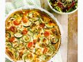 Ziegenkäse-Zucchini-Quiche Rezept