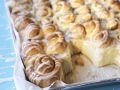 Zimtschnecken vom Blech Rezept